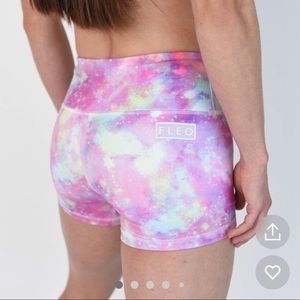 Power High Rise Fleo Shorts